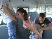 Bus bang teen 