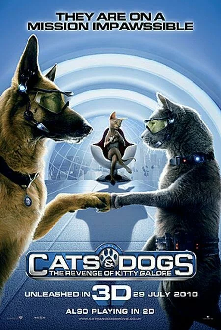 Кошки против собак: Месть Китти Галор / Cats & Dogs: The Revenge of Kitty Galore (2010) CAMRip